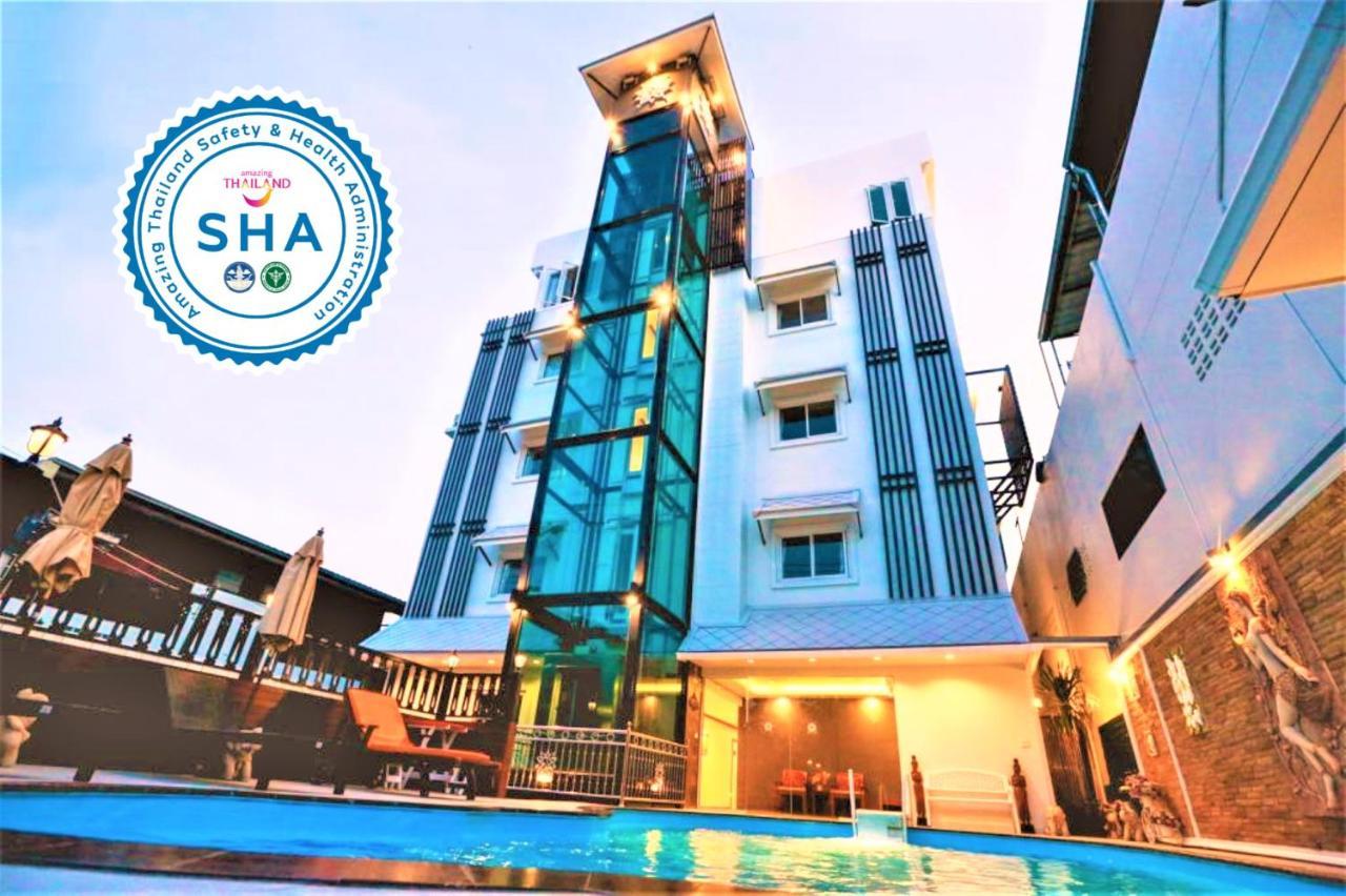 Hua Hin White Villa Hotel - Sha Certified Eksteriør billede